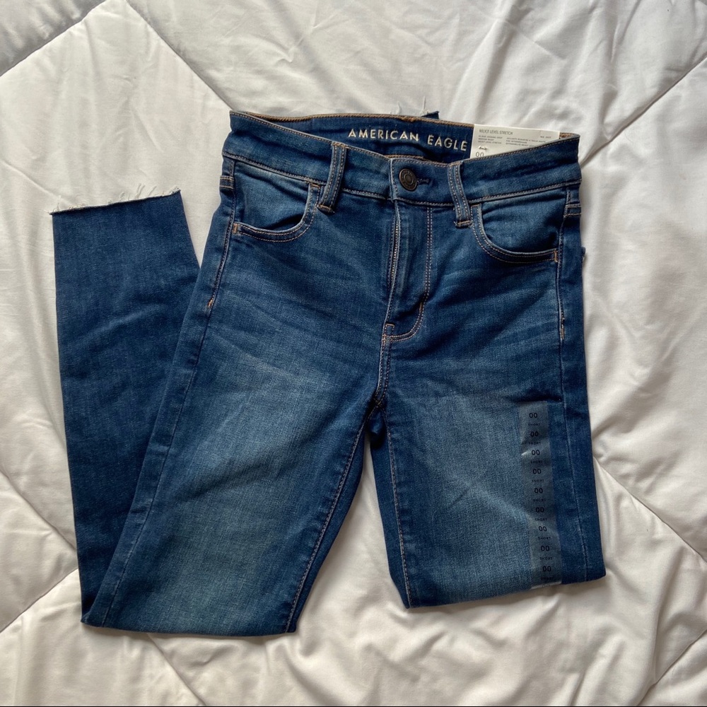 American Eagle High Rise Jegging Crop